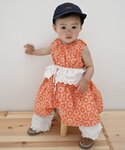 ワンピース イロチ買いしたい総柄フレアワンピー...の詳細画像5