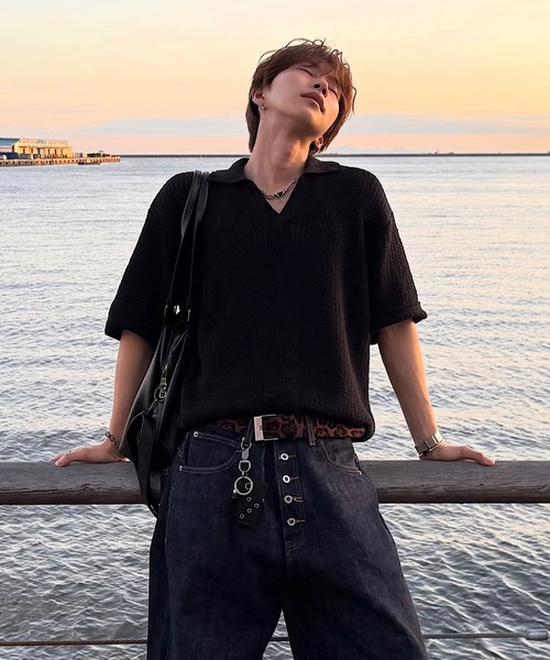 EMMA CLOTHES（エマクローズ） ポロシャツ 半袖 short sleeved skipper