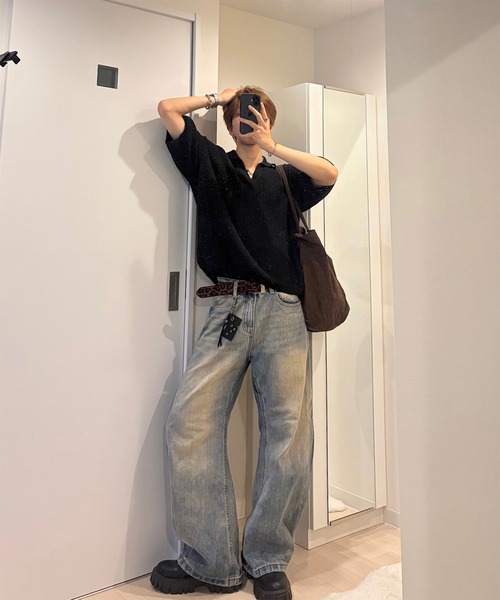 EMMA CLOTHES（エマクローズ） ポロシャツ 半袖 short sleeved skipper