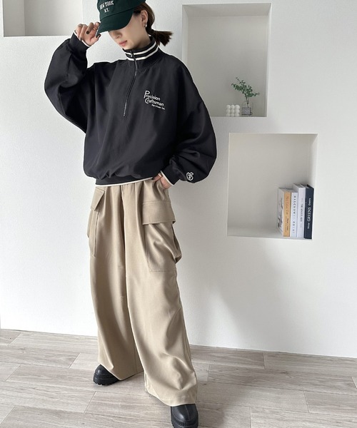 「Java」 ブルゾン LARGE グリーン レディース_画像6