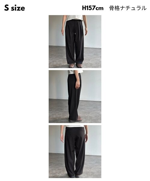 「CPCM」 スラックス MEDIUM ブラウン レディース_画像2