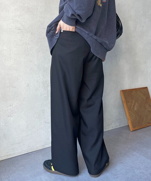 「CPCM」 スラックス MEDIUM ブラウン レディース_画像8