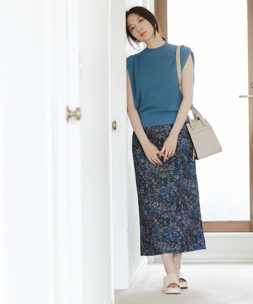 「Andemiu」 タイトスカート SMALL アイボリー レディース_画像4