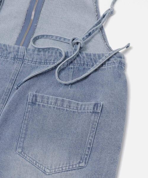 「ITEMS URBANRESEARCH」 キャミソールワンピース FREE インディゴブルー レディース_画像7