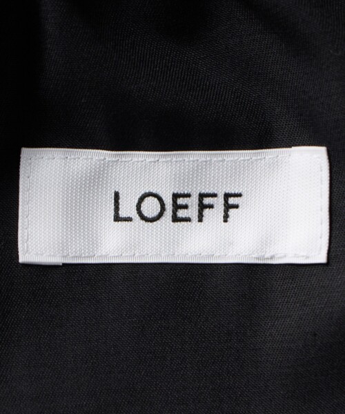 ワイドパンツ パンツ 「LOEFF」トロピカルウール ハーレム パンツ ピンストライプ レディースの画像