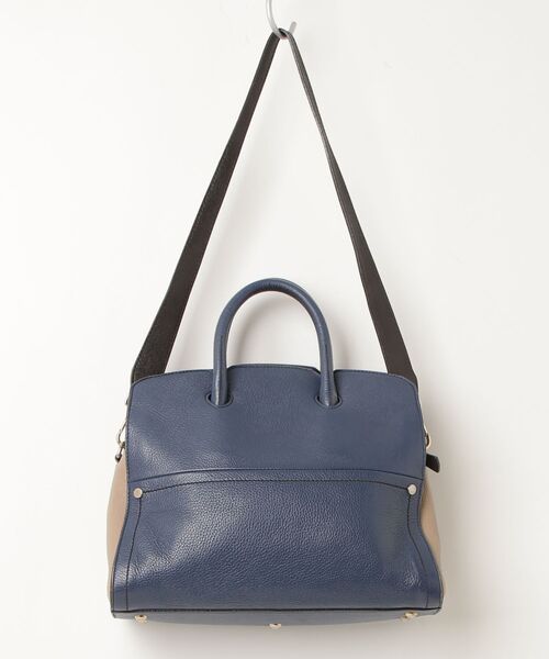 FURLA（フルラ） ワンポイント2WAYバッグ - ブルー レディース