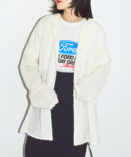 CITYSHOP（シティショップ） ブラウス シャツ FRINGE シャツ
