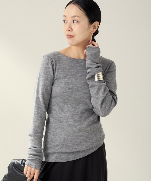 plage（プラージュ） tシャツ 「追加」super100s Jersey boat/N プル 