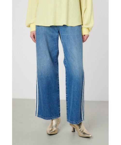 「RODEO CROWNS WIDE BOWL」 デニムパンツ SMALL ブルー レディース_画像2