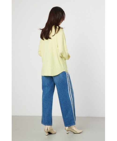 「RODEO CROWNS WIDE BOWL」 デニムパンツ SMALL ブルー レディース_画像6