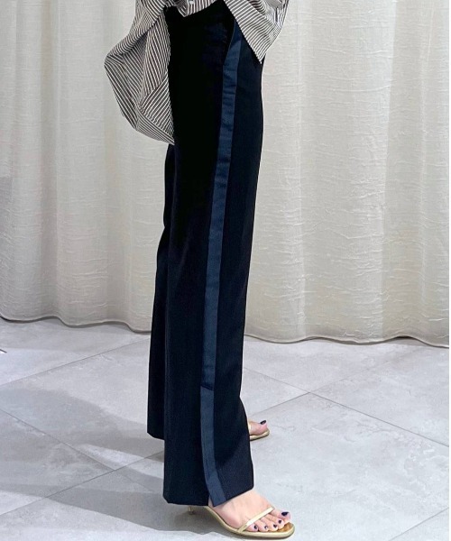 「BABYLONE」 スラックス 38inch ブラック レディース_画像7