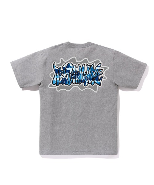 「A BATHING APE」 半袖Tシャツ X-LARGE ホワイト メンズ_画像4