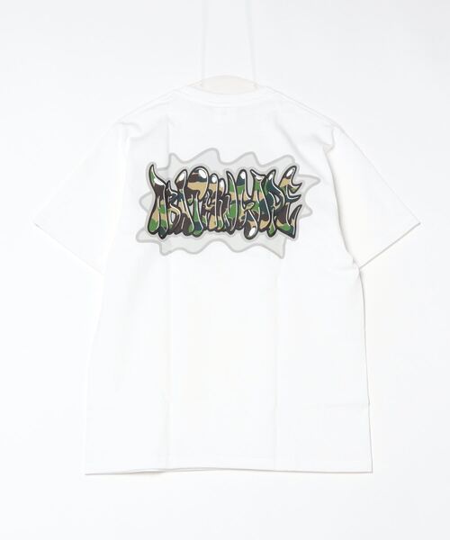 「A BATHING APE」 半袖Tシャツ X-LARGE ホワイト メンズ_画像5