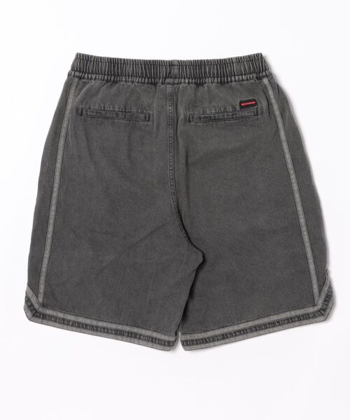 「FUBU」 デニムハーフパンツ X-LARGE ブラック メンズ_画像2