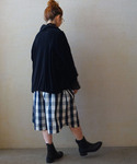 ワイドパンツ ハーフパンツ パンツ 短パン タ...の詳細画像2