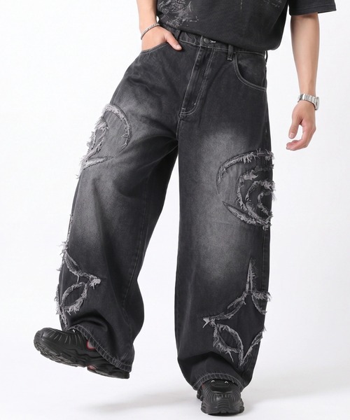 ARULE（アルール） ワイドパンツ ジーンズ A