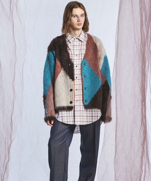 MAISON SPECIAL（メゾンスペシャル） カーディガン 「UNISEX」カラフル