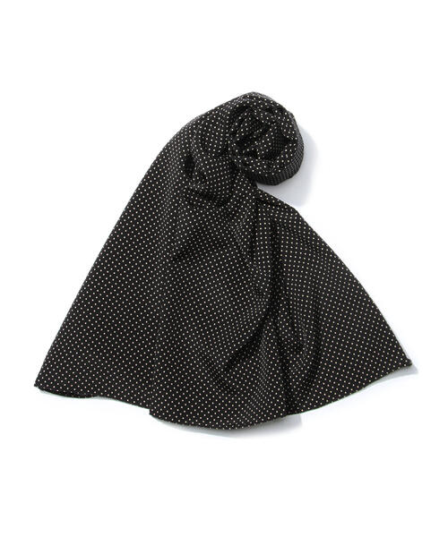 TOMORROWLAND（トゥモローランド） ストール マフラー シルク ドット