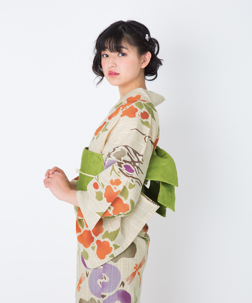 芸艸堂 浴衣 レディース 芸艸堂浴衣セット「花とトンボ」荻野一