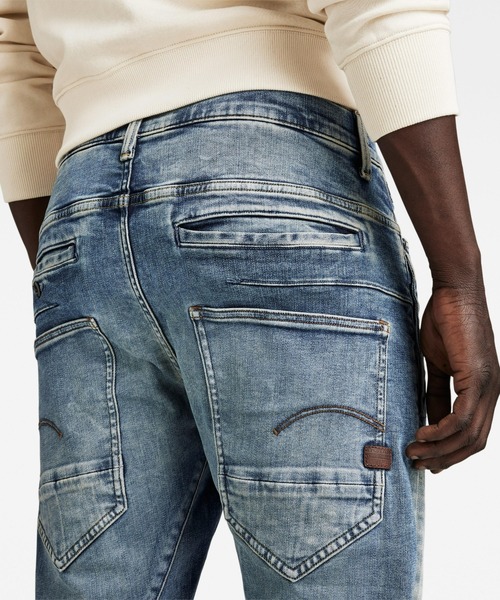 G-STAR RAW ジーンズ D-STAQ 3D SLIM JEANS/ヴィンテージライク立体