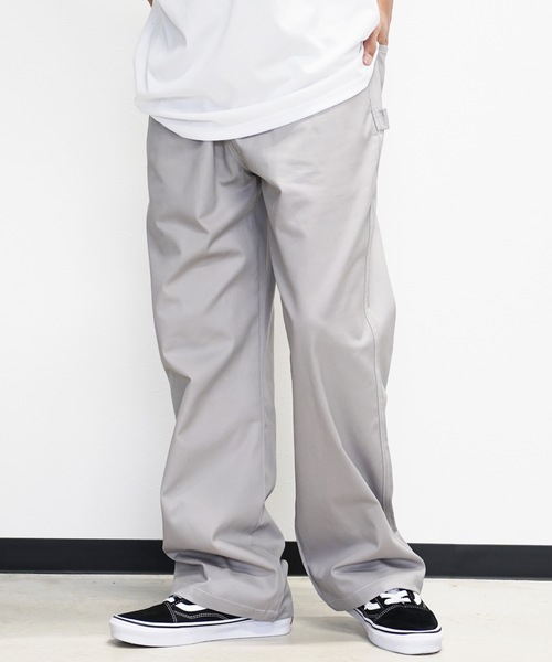Dickies　ペインターパンツ　W34　グレー　グッドフェード　[472] Dickies ペインターパンツ W34 グレー グッドフェード [472