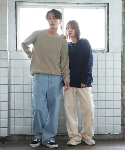 デニム ペインターパンツ 2色 ルーズ ワークパンツ 韓国 cr6630 楽天市場】ペインターパンツ ワイドパンツ ワークパンツ