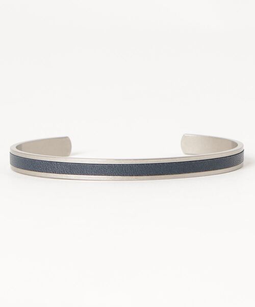 KMNZ バングル　A.SILVER SABLE CLUTCH（セーブルクラッチ） バングル A.SILVER RAIL BANGLE - M