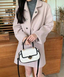 ABITOKYO セットアップ メルトンショートコート×ミニスカート