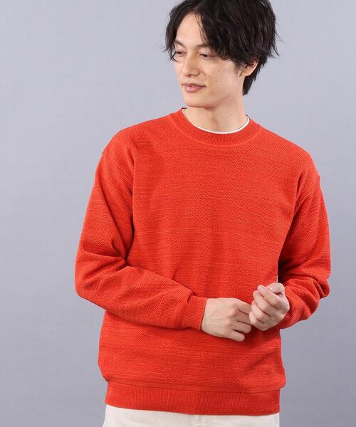 TAKEO KIKUCHI（タケオキクチ） セーター ニット 度詰め メランジ