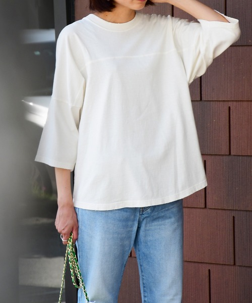 tシャツ 「Attick by Johnbull」オーバーサイズハーフスリーブTシャツ レディース メンズ Attick by Johnbull】オーバーサイズハーフスリーブTシャツ