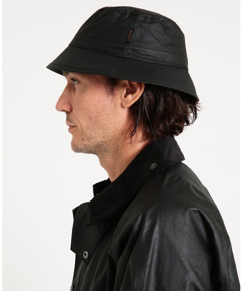 Barbour Supreme バケットハット ブラック L Barbour Supreme バケットハット ブラック L