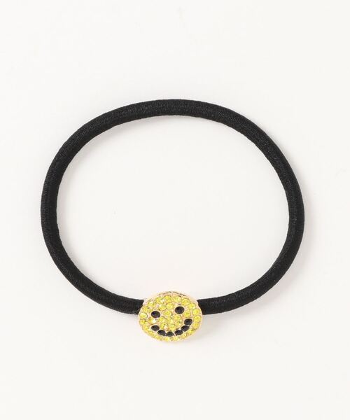 ヘアゴム BIBMILK RHINESTONE PONY -MINI SMILE- | bibmilk