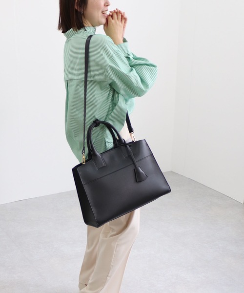 MIAN（ミアン） トートバッグ MALLOW / 横型A4トートバッグ レディース