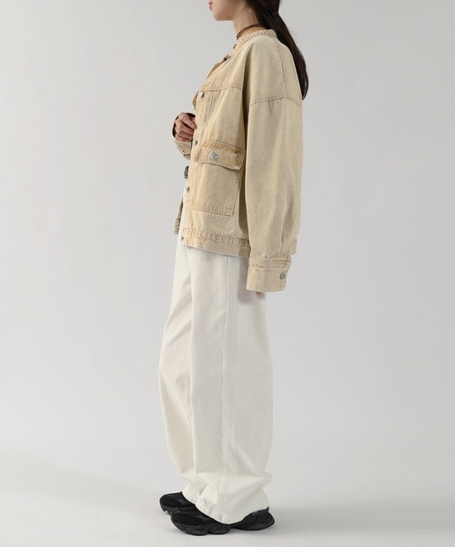 andme（アンドミー） デニムジャケット gジャン 「新色追加」オーバー