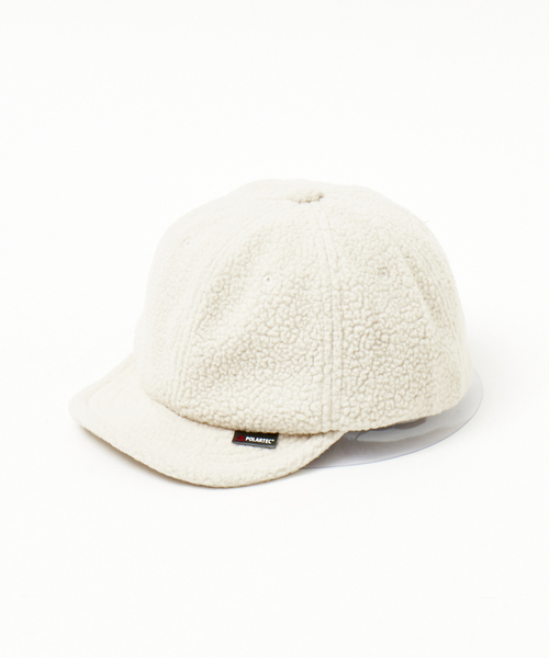 セット3点【Baker7】ポーラテック フリース キャップ (白) POLARTECマイクロフリース キャップ|B2JWA501|Go to by mizuno