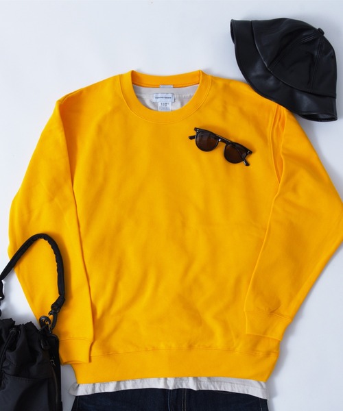 トレーナー スウェット 2-11A6 CA ベーシック クルーネックスウェットトレーナー プルオーバー  裏パイル「CALIFORNIA APPLEL CALIFORNIA APPAREL トレーナー スウェット 2-11A6 CA
