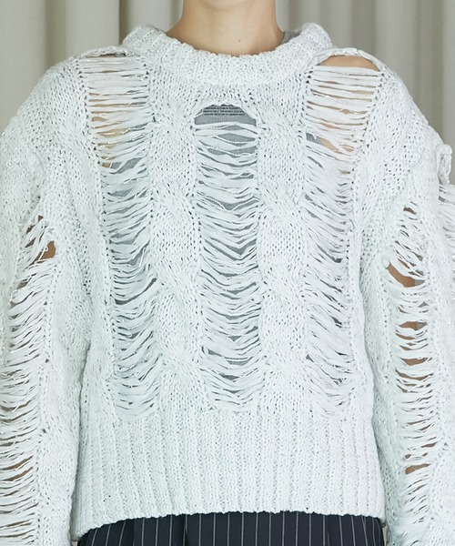 PRANK PROJECT（プランクプロジェクト） ニット セーター ラメケーブル