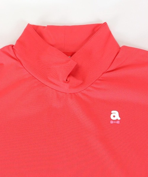 archivio - アルチビオ　2022春夏　半袖　Tシャツ　メッシュ素材　赤 ロゴ 可愛い アルチビオ 2022春夏 半袖 Tシャツ メッシュ素材 赤 ロゴ 可愛い