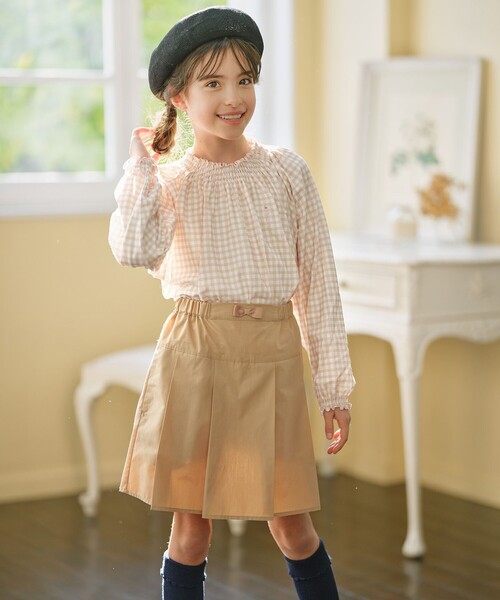 パンツ 「150-160cm」ボックスタック キュロット キッズ : 80386002  