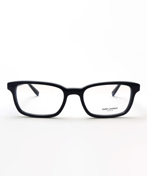伊達メガネ メガネ 眼鏡 「SAINT LAURENT/サンローラン」スクエア メガネ SL671 001 メンズ レディース_3