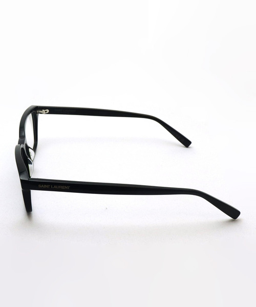 伊達メガネ メガネ 眼鏡 「SAINT LAURENT/サンローラン」スクエア メガネ SL671 001 メンズ レディース_4
