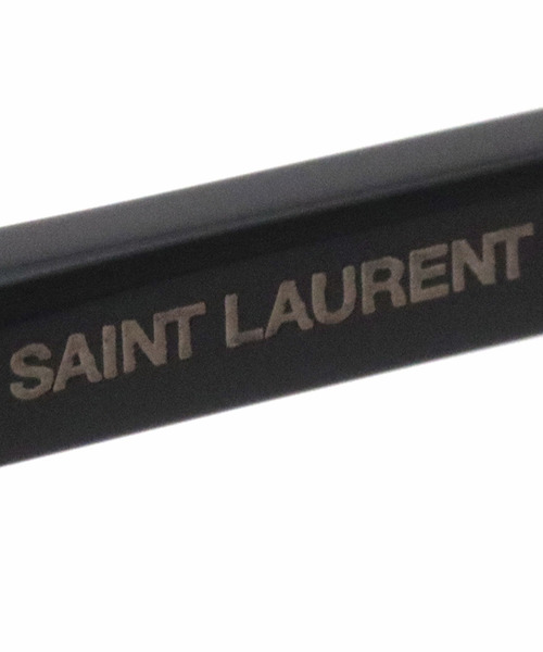 伊達メガネ メガネ 眼鏡 「SAINT LAURENT/サンローラン」スクエア メガネ SL671 001 メンズ レディース_6