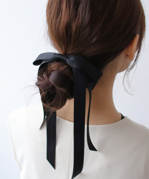 Three Four Time ヘアゴム ロングリボンヘアゴム : ZOZOTOWN Yahoo!店
