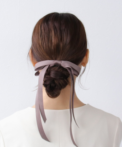 ヘアゴム No.324 Three Four Time ヘアゴム ロングリボンヘアゴム : ZOZOTOWN Yahoo!店