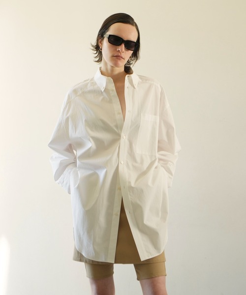 シャツ/ブラウス(長袖/七分) CLANE HUGE SHIRT CLANE（クラネ） ブラウス シャツ HUGE SHIRT レディース : ZOZOTOWN