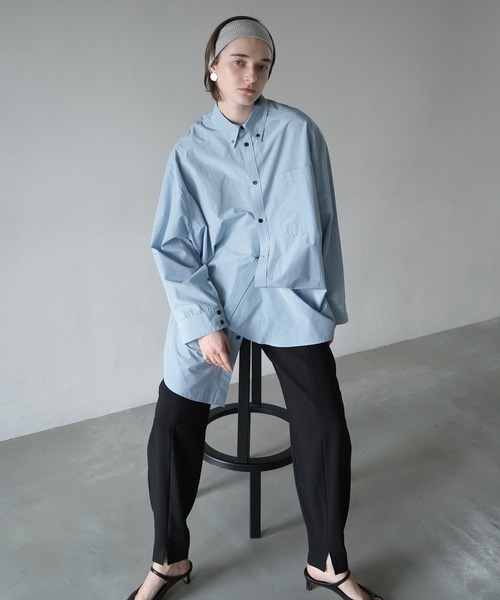 CLANE（クラネ） ブラウス シャツ HUGE SHIRT レディース : ZOZOTOWN