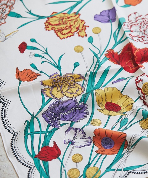 manipuri（マニプリ） スカーフ バンダナ マニプリ/スカーフ65ブルーム