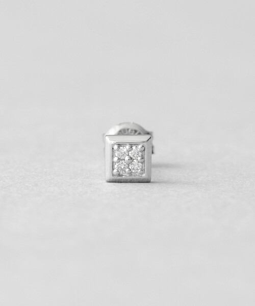Pt900 ダイヤモンドピアス(D.0.10) ふるさと納税 松山市 PT900 ダイヤ 0.10ct 一粒 6本爪 ピアス