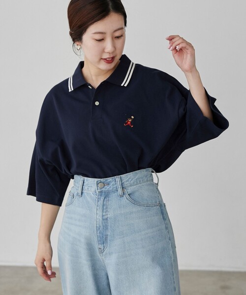 tシャツ スポーツベア刺繍ポロシャツ メンズ レディース | coen | 20