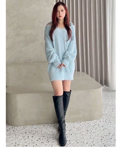 低 価格 通販ファッション - 新品 ラパンストレートロングブーツ